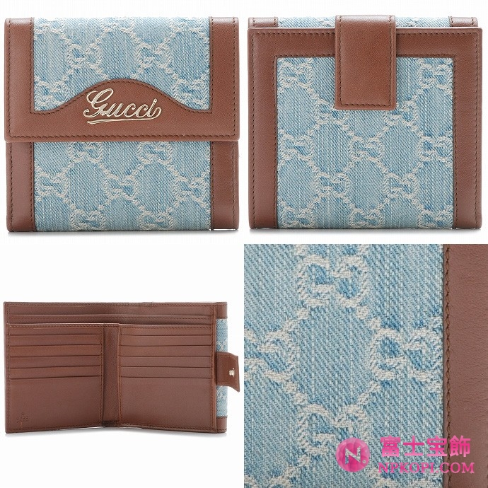 GUCCI/グッチ 2012年春夏新作VALENTINE2つ折り財布 282412 FQY6G 8675 